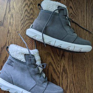 Gray Sorel Women's Winter Boots Snow (size 6.5)